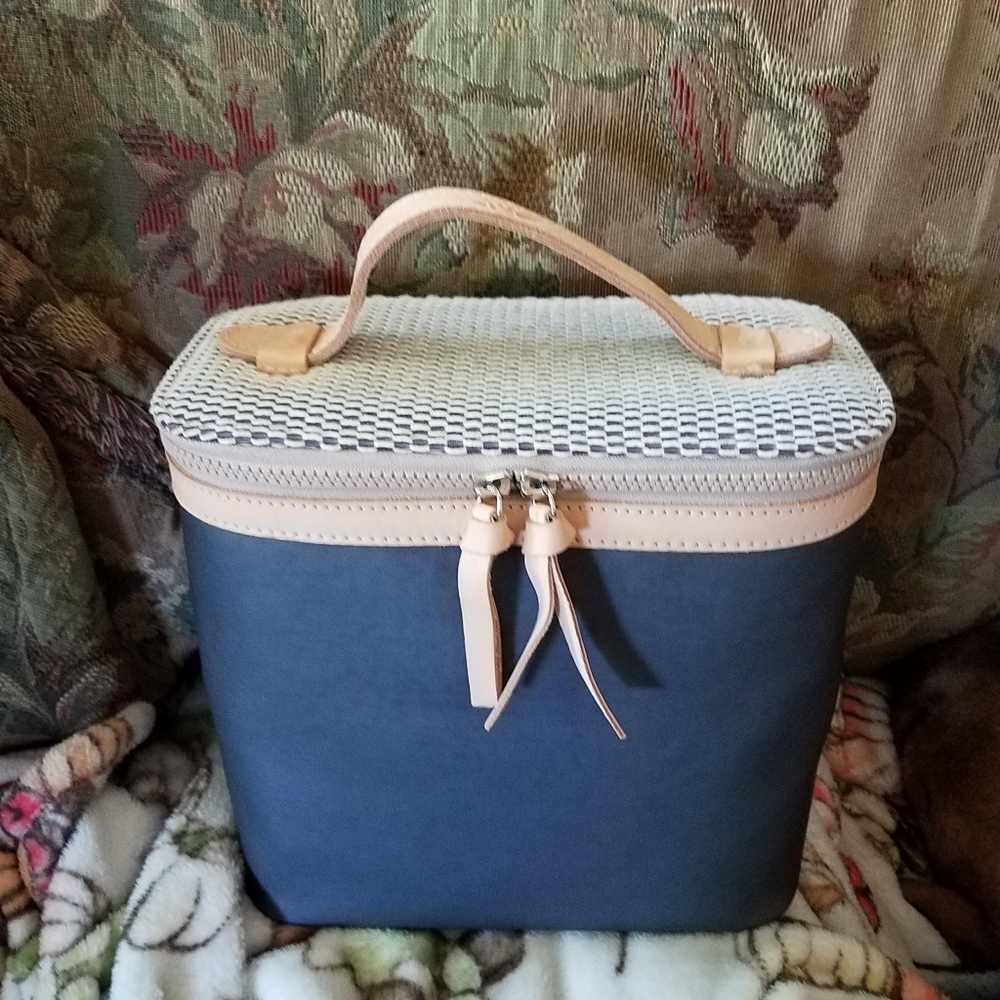 Consuela large cosmetic train case